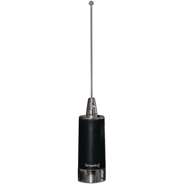 Browning 200 watt Low band 26 5 Mhz To 30 Mhz Unity gain Uhf Antenna With Nmo Mounting silver Base