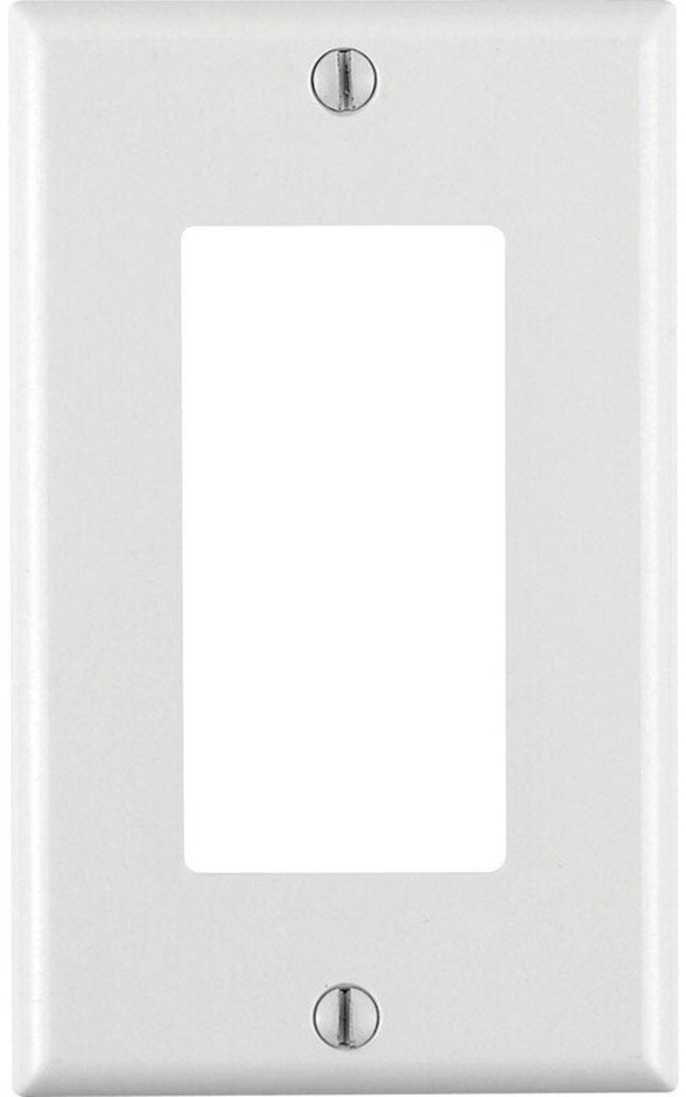 DECORA WALLPLATE 1G WHT