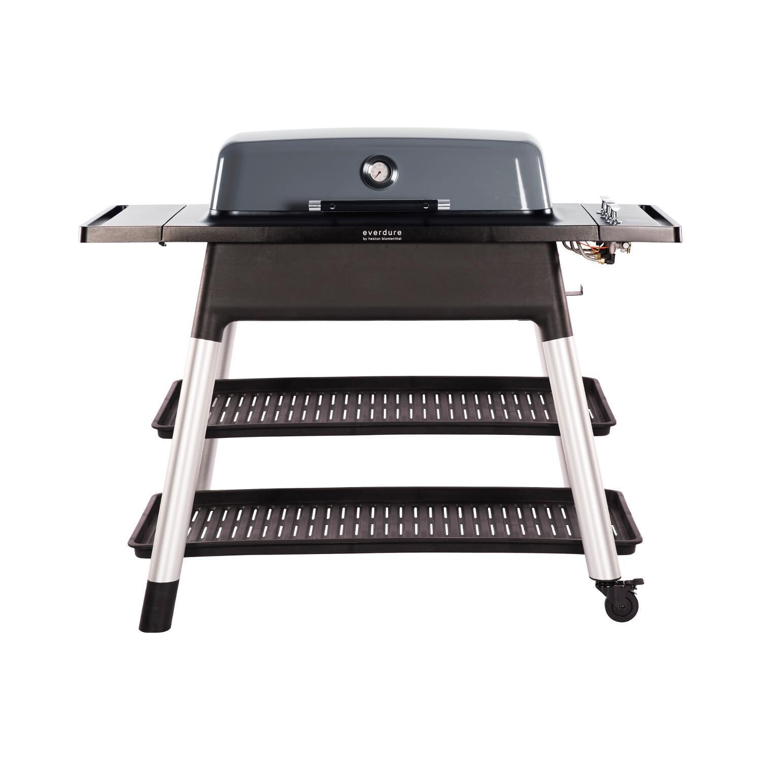 Everdure By Heston Blumenthal FURNACE 52-Inch 3-Burner Propane Gas Grill With Stand