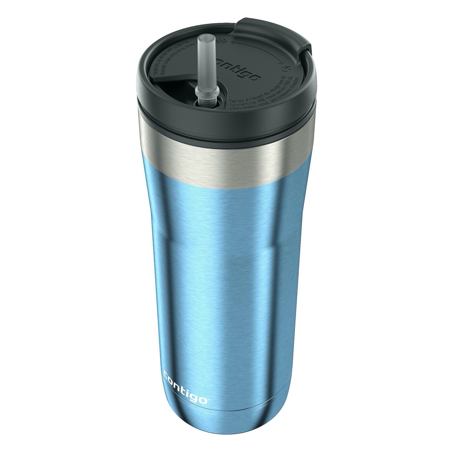 Contigo Uptown 24-oz. Dual-Sip Stainless Steel Tumbler with Straw