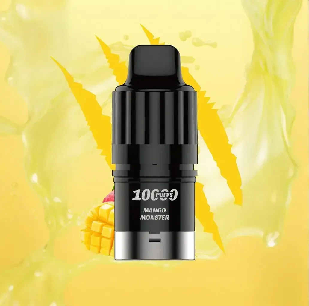 IGET BAR PLUS S3 10000 | Mango Monster: 10000 Puffs, Refillable Joy