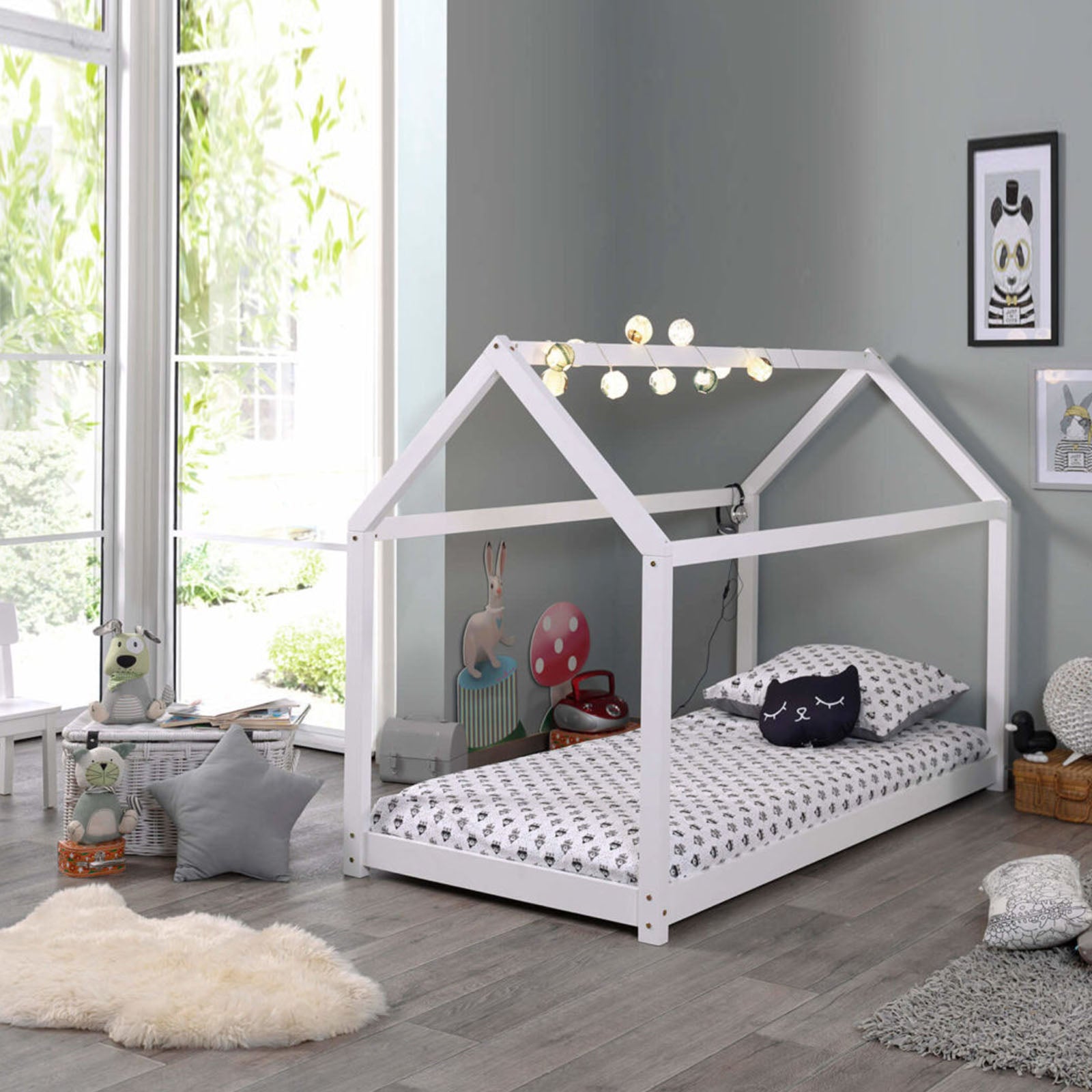 House Kids Bed Et-C003-W