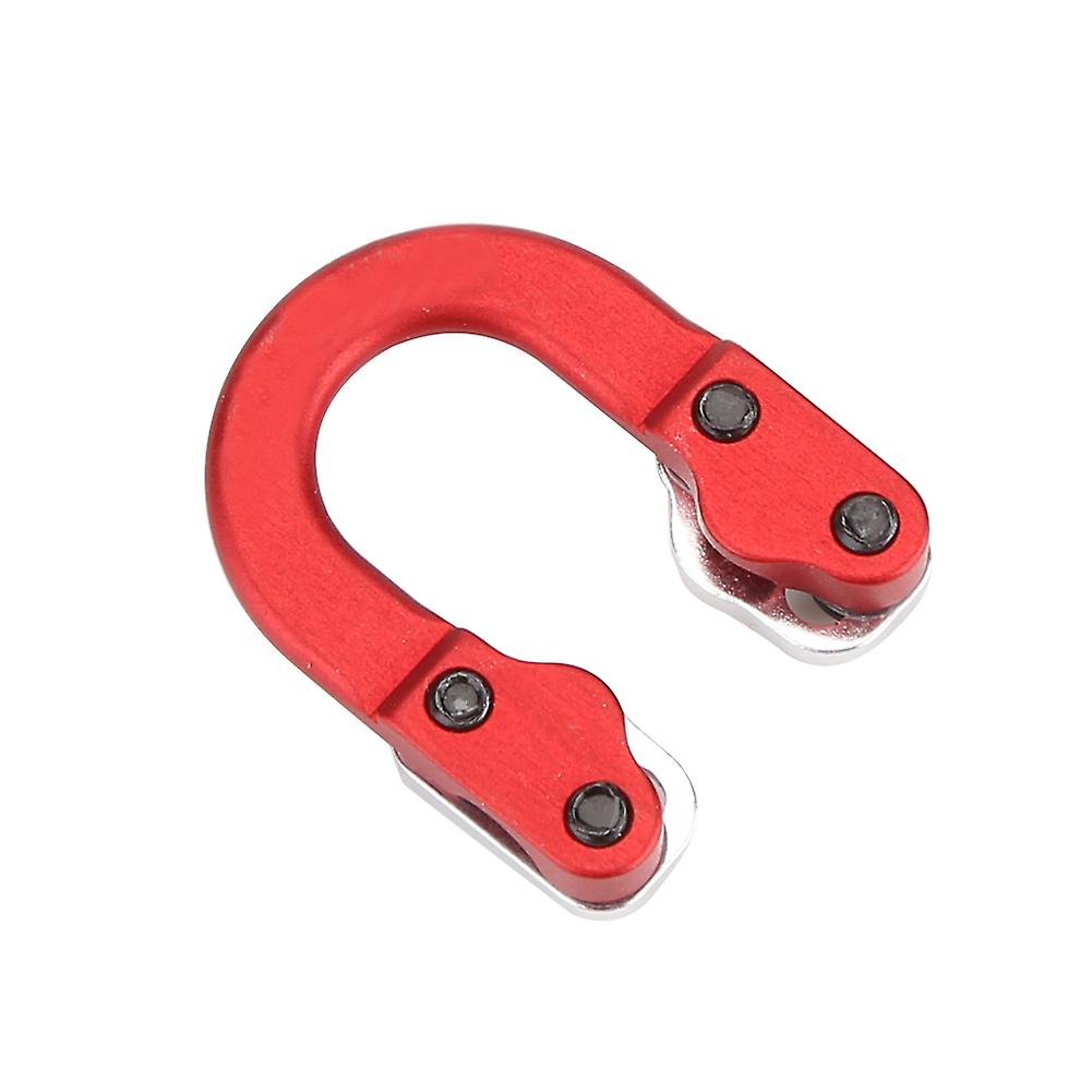 Metal Ultimate Hunting Loop D Ring Buckle Archery Bow And Arrow Shooting Parts (red)