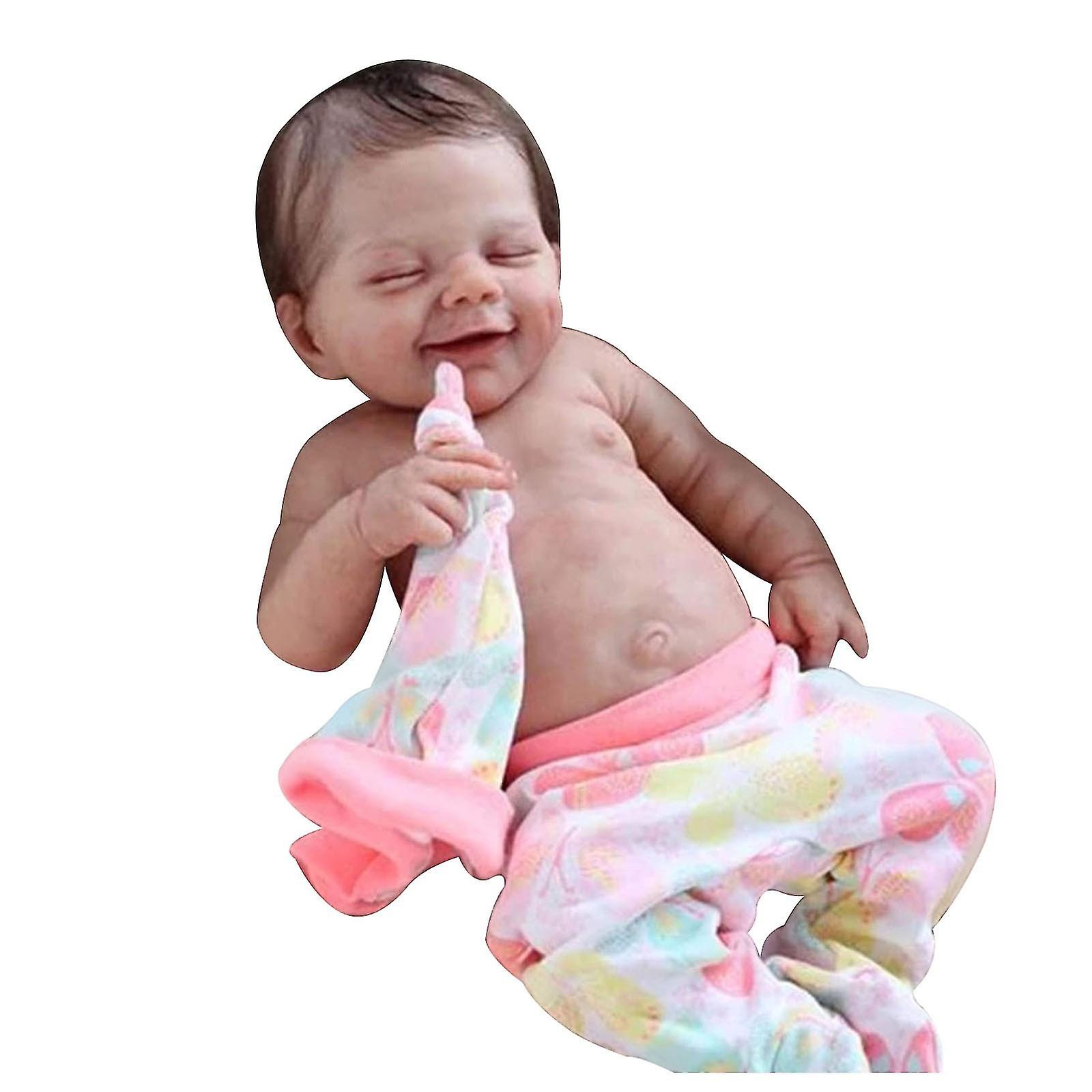 Lifelike Reborn Baby Dolls - 12-inch Baby Soft Body Realistic