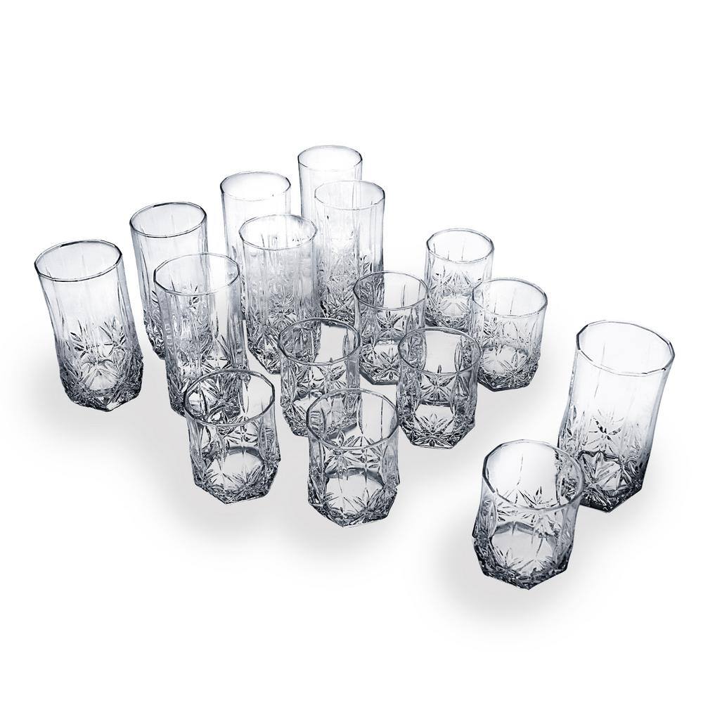 Luminarc Brighton 16-Piece Tumbler Set VO678