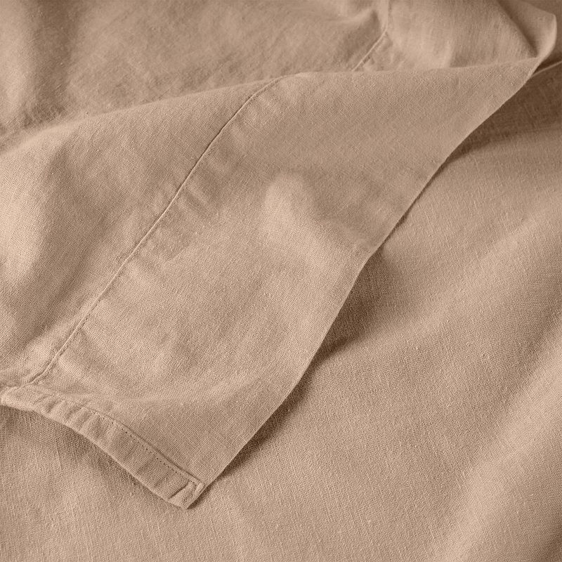 SUPERIOR Cotton Linen Blend Sheet Set