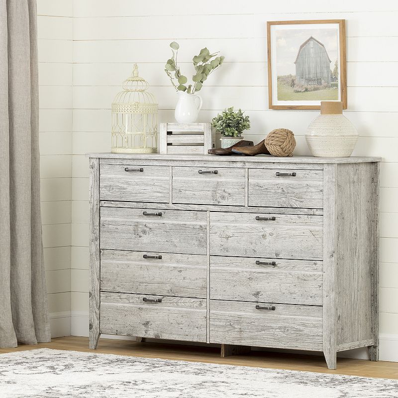 South Shore Lionel 9-Drawer Double Dresser