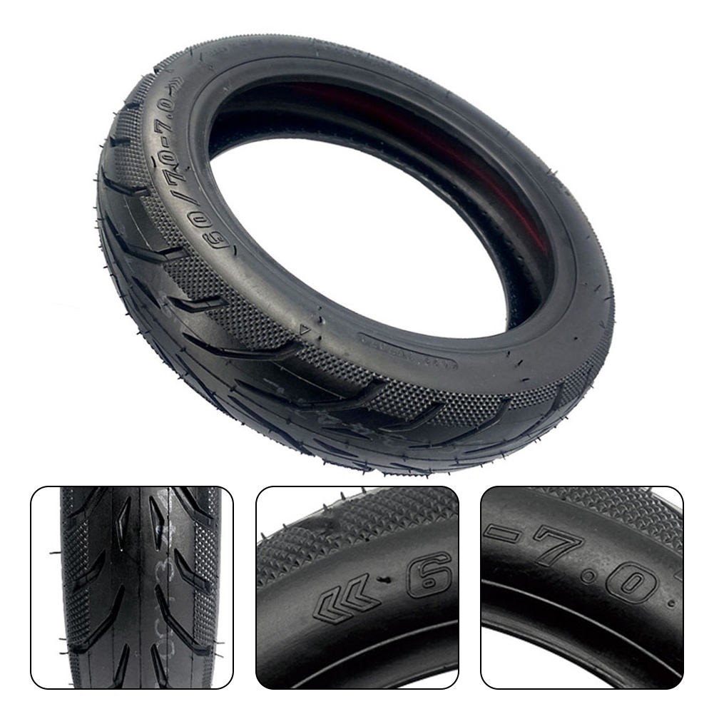 Superbsail YUANXING Outer Tire for Mi4 Pro E Scooter 10 Inch 60/70 7.0 Rubber Upgraded Thicken Front Rear Wheel Vacuum Tyre