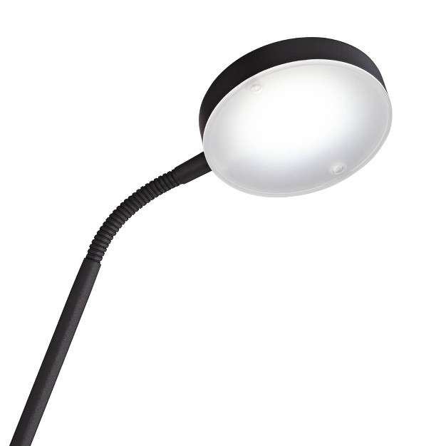 Tall Satin Black Led Adjustable For Living Room Reading Bedroom Office House Home