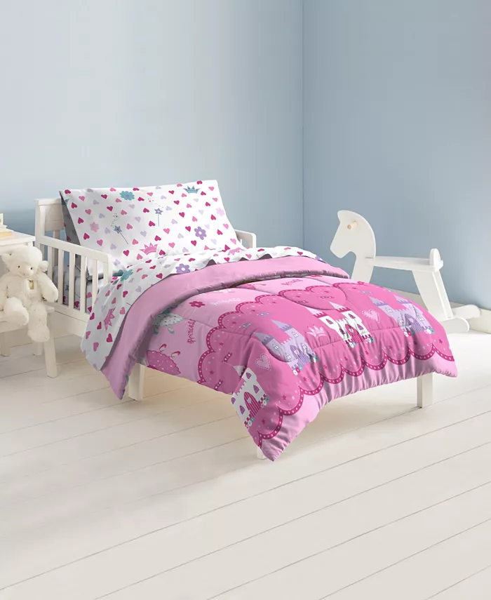 Dream Factory Magical Princess Toddler Comforter Set