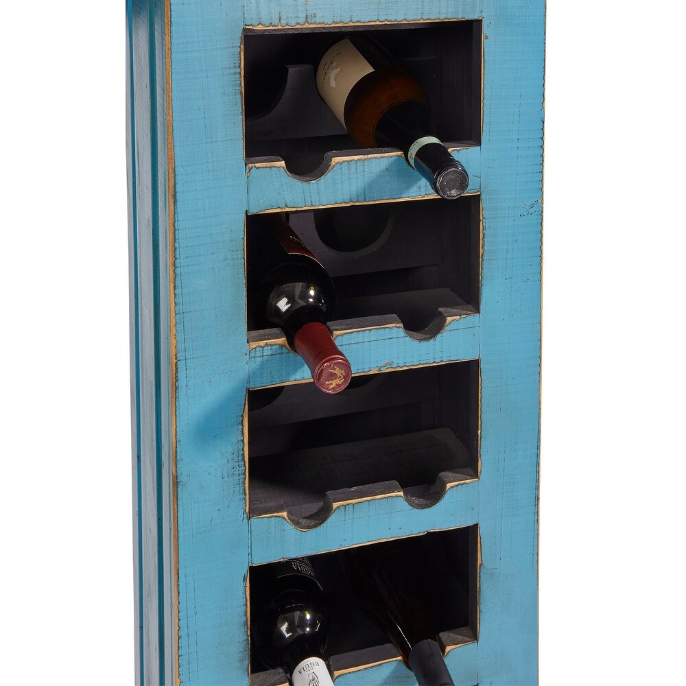 Escala Wine Cabinet   Antique Aqua