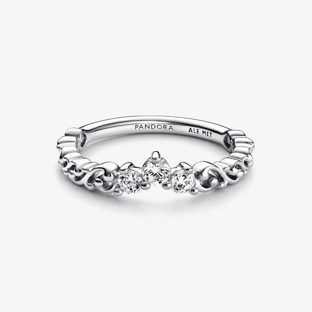 PANDORA  Regal Swirl Tiara Ring - Sterling Silver