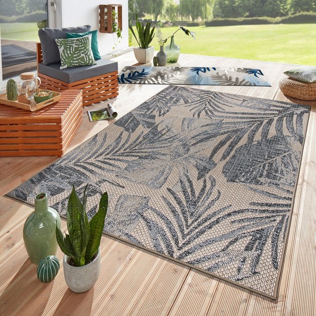 World Rug Gallery Floral Tropical Indoor outdoor Area Rug