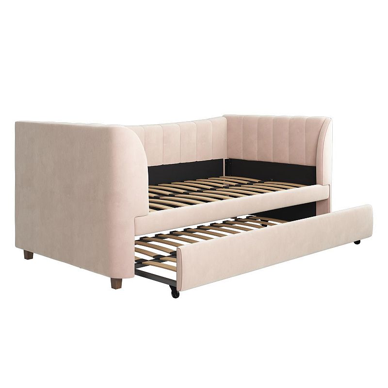 Little Seeds Valentina Upholstered Daybed with Trundle