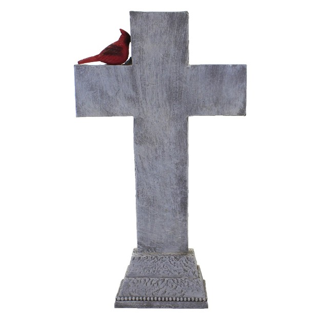 Home amp Garden Cardinal Memorial Cross Roman Inc Outdoor Sculptures And Statues