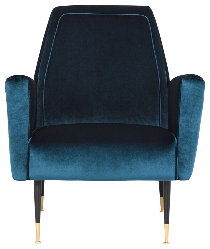 Victor Occasional Chair   Midcentury   Armchairs And Accent Chairs   by HedgeApple  Houzz