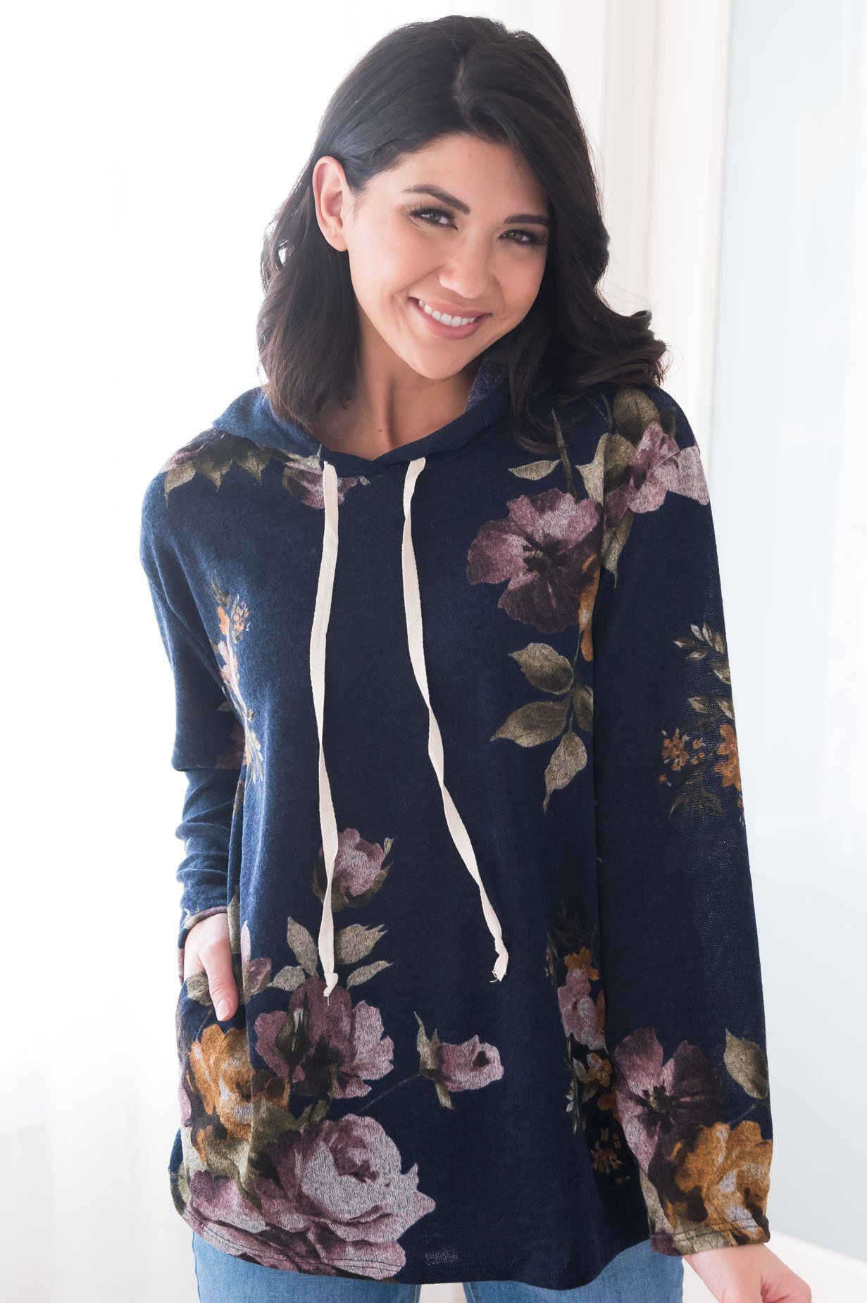 Bloom Boldly Modest Hoodie