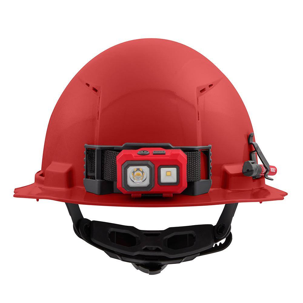 MW BOLT Red Type 1 Class C Full Brim Vented Hard Hat with 6-Point Ratcheting Suspension (10-Pack) 48-73-1229X10