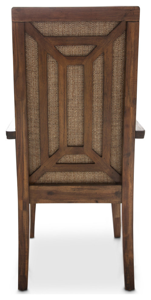 Carrollton Arm Chair  Set of 2   Rustic Ranch   Transitional   Dining Chairs   by Michael Amini  Houzz