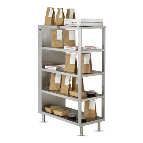 F.W.E. HHS-513-2039 Radiant Heated Holding Shelves， 5-Tier