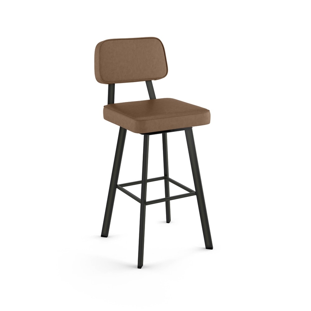 Amisco Clarkson Swivel Bar Stool