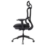 WorkPro Momentum Ergonomic Mesh Active High-Back Chair， Black， BIFMA Certified