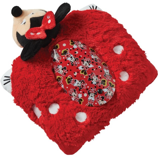 Disney Minnie Mouse Sleeptime Lite Plush Led Kids x27 Nightlight Red Pillow Pets