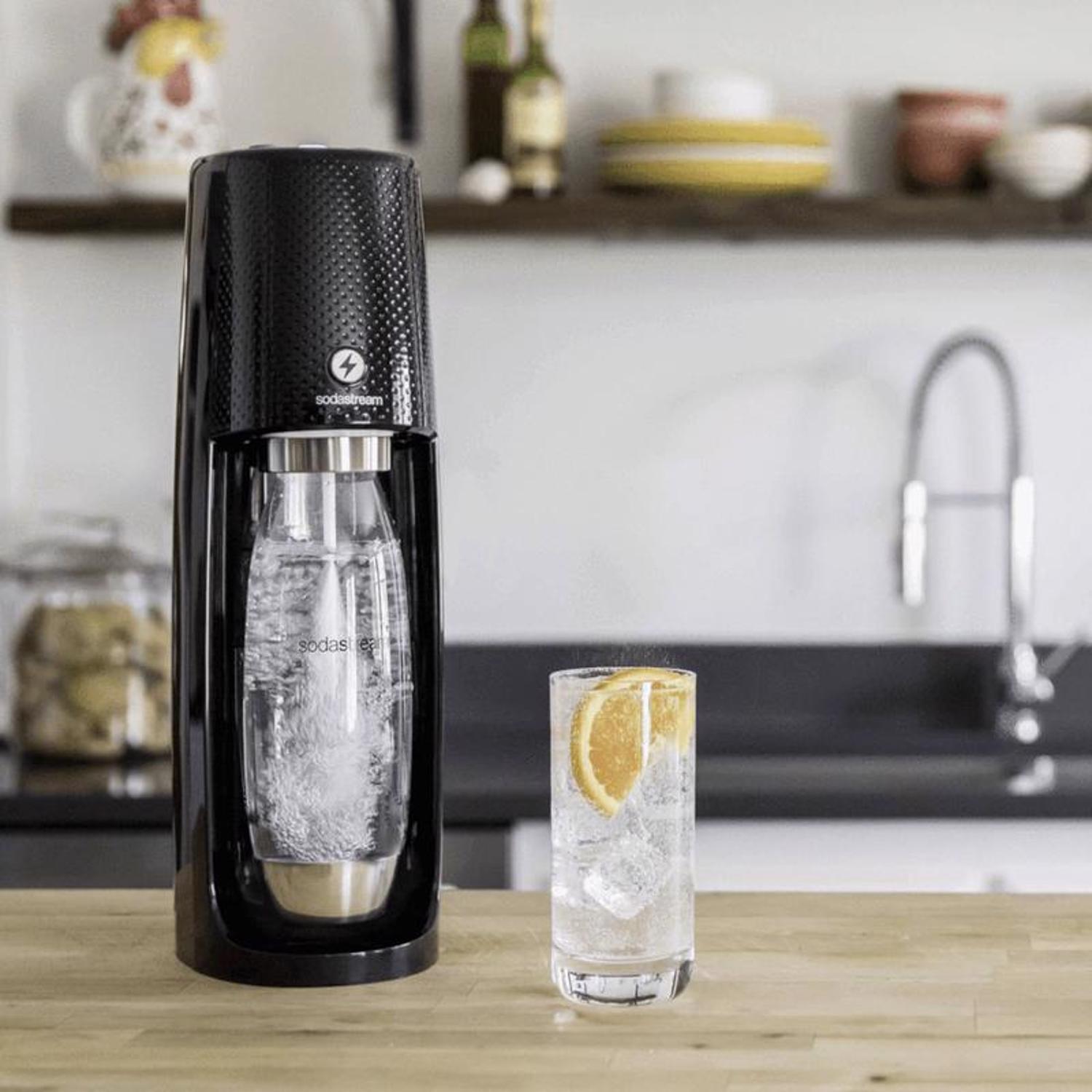 SodaStream Fizzi One Touch Black 1 L Soda Maker