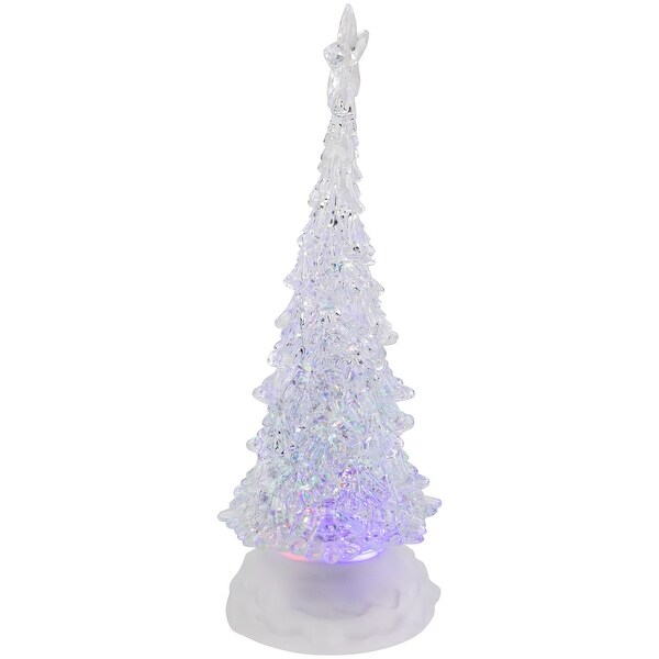 LED Lighted Acrylic Christmas Tree Decoration