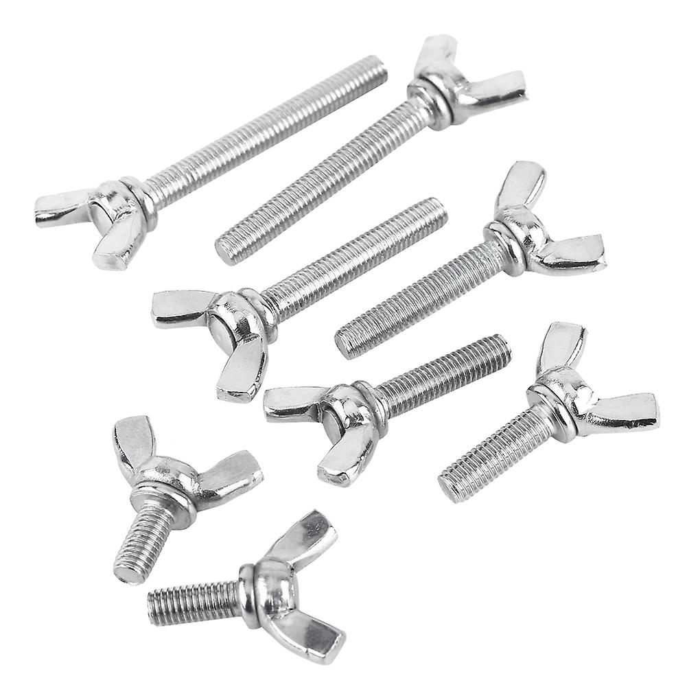 5 Pcs M5 Wing Bolts Wing Screw Stainless Steel Wing Bolts Screw Thumb Hand Screws[m5*35mm]