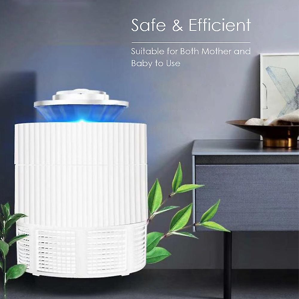 Black Intelligent Fashion Led Light Mosquito Killer Home Usb Powered Zapper Loudspeaker Mute Radiationless Mosquito Repellent Lamp