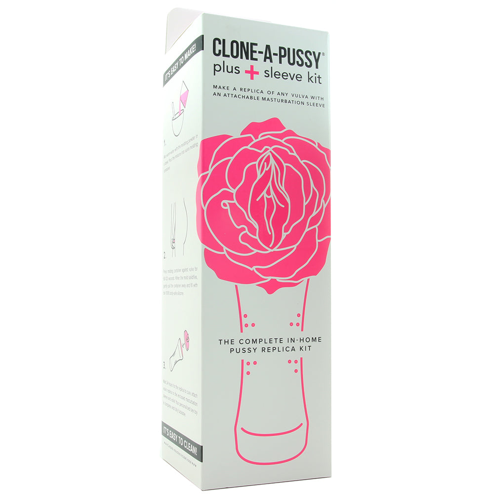 Clone-A-Pussy Plus Masturbator Sleeve Kit in Hot Pink