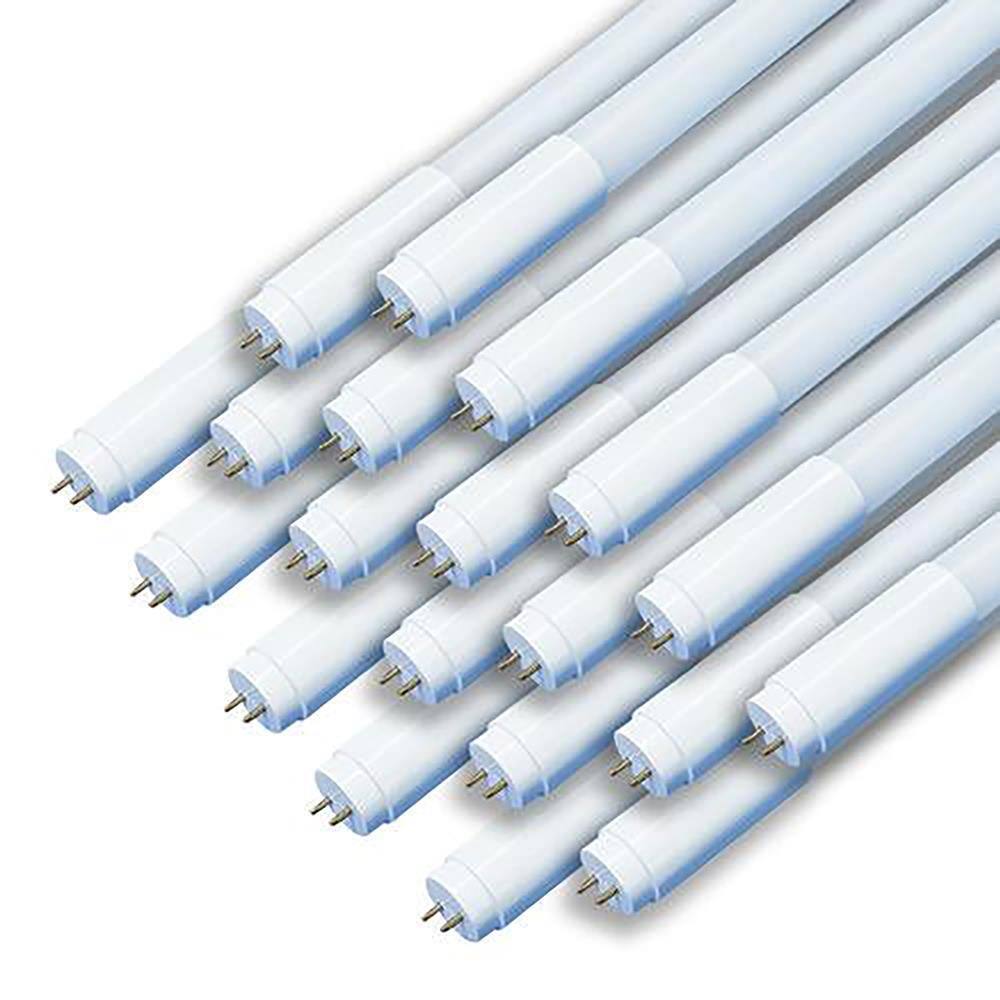 BEYOND LED TECHNOLOGY 42-Watt Equivalent 95.4 in. Glass Linear Tube LED Light Bulb (4-Pack) 151588-2