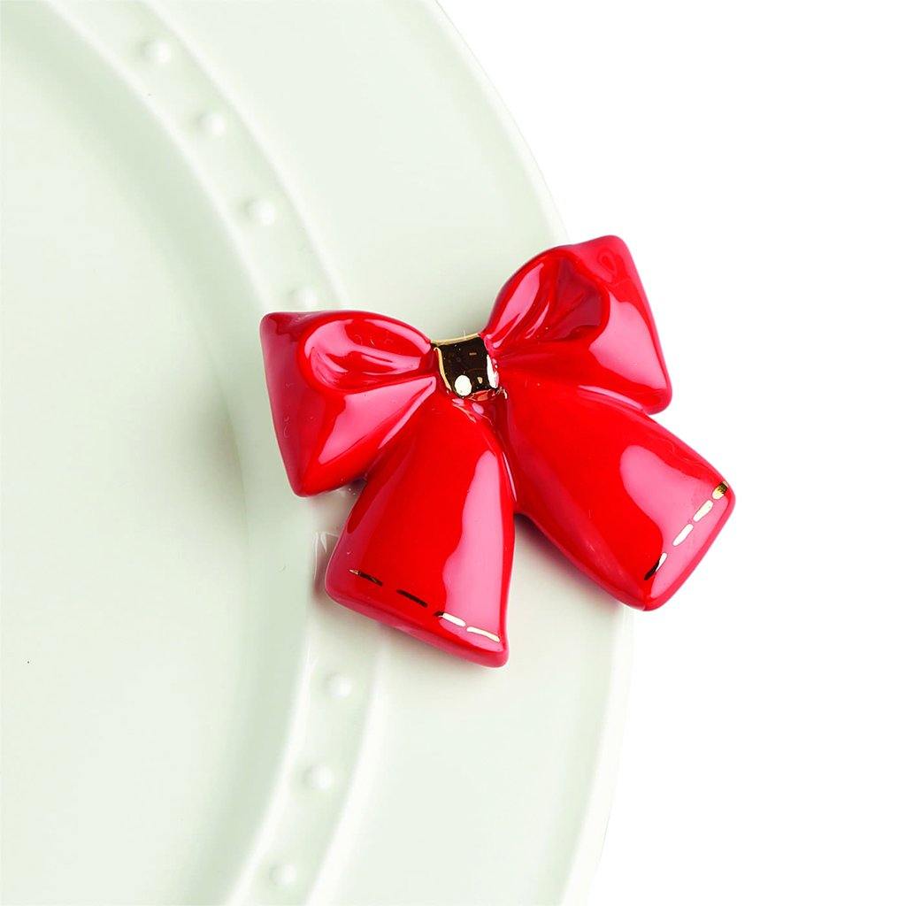 Nora Fleming  Wrap It Up Holiday Bow Mini