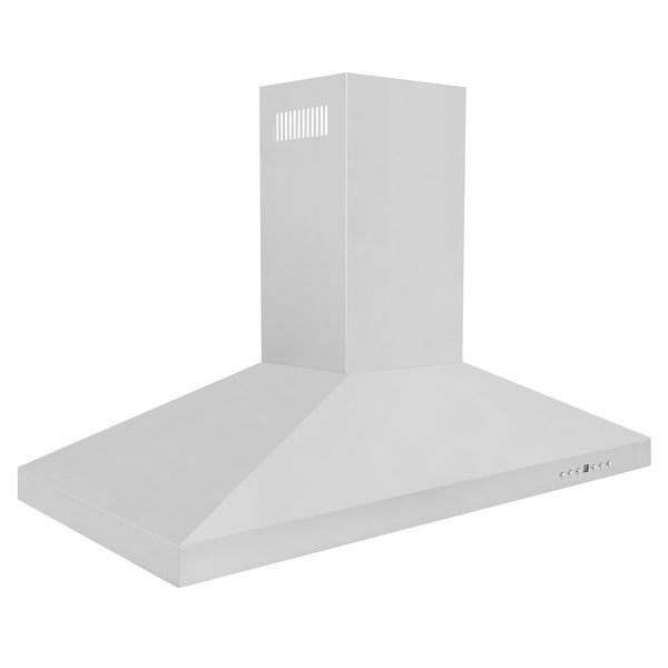 ZLINE Convertible Island Mount Range Hood in Stainless Steel