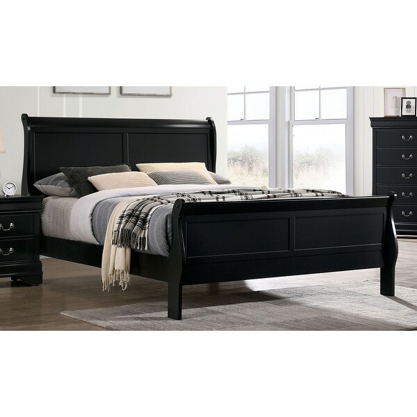 Furniture of America Lavina Transitional Solid Wood 6-Piece Bedroom Set - - 35634499