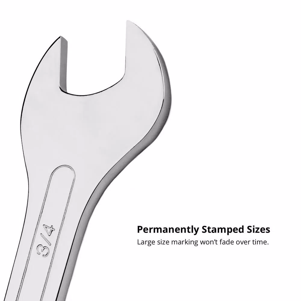 Capri Tools Metric and SAE Super-Thin Open End Wrench Set (14-Piece) and#8211; XDC Depot