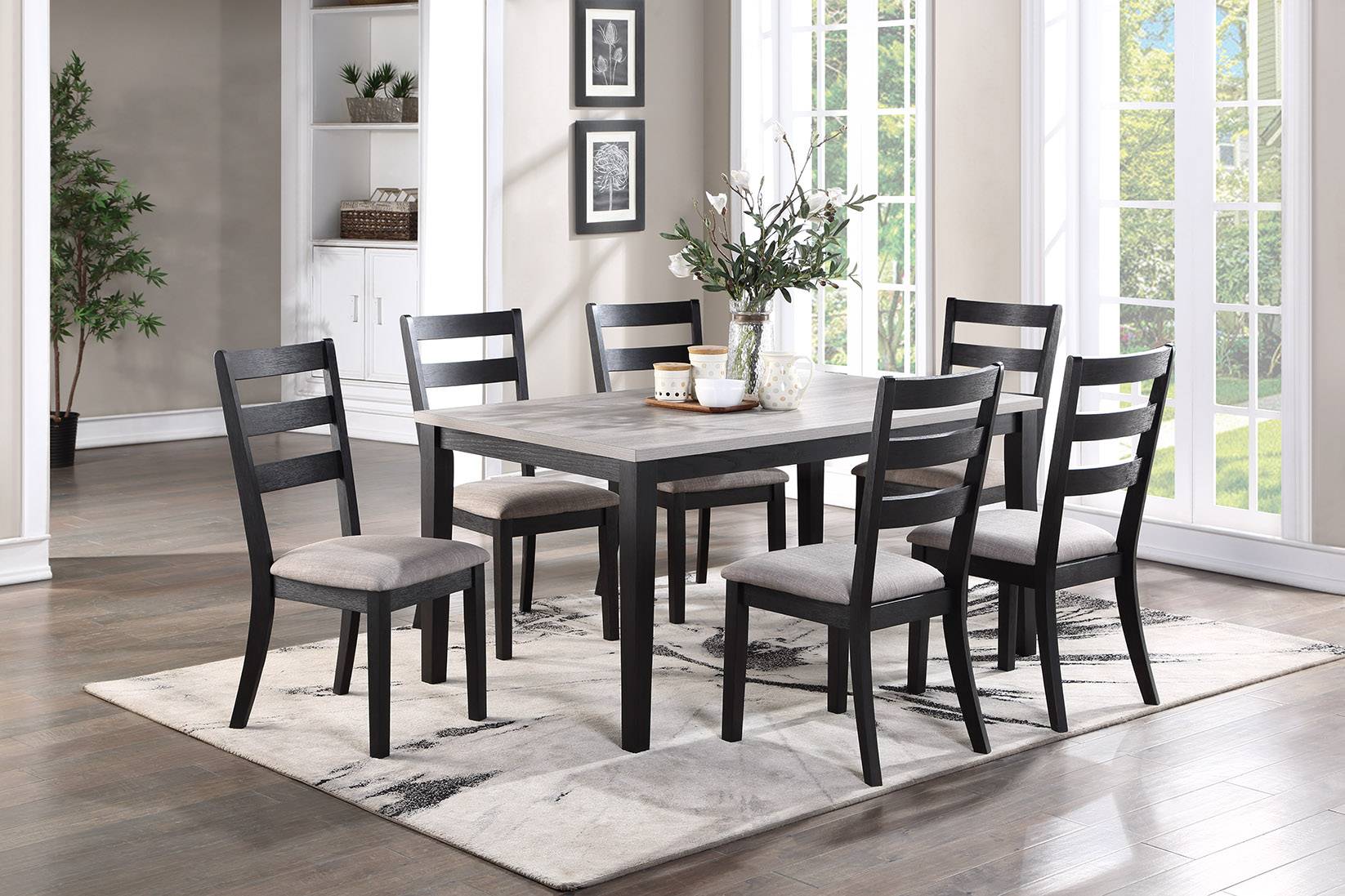 7- PCS DINING SET F2608