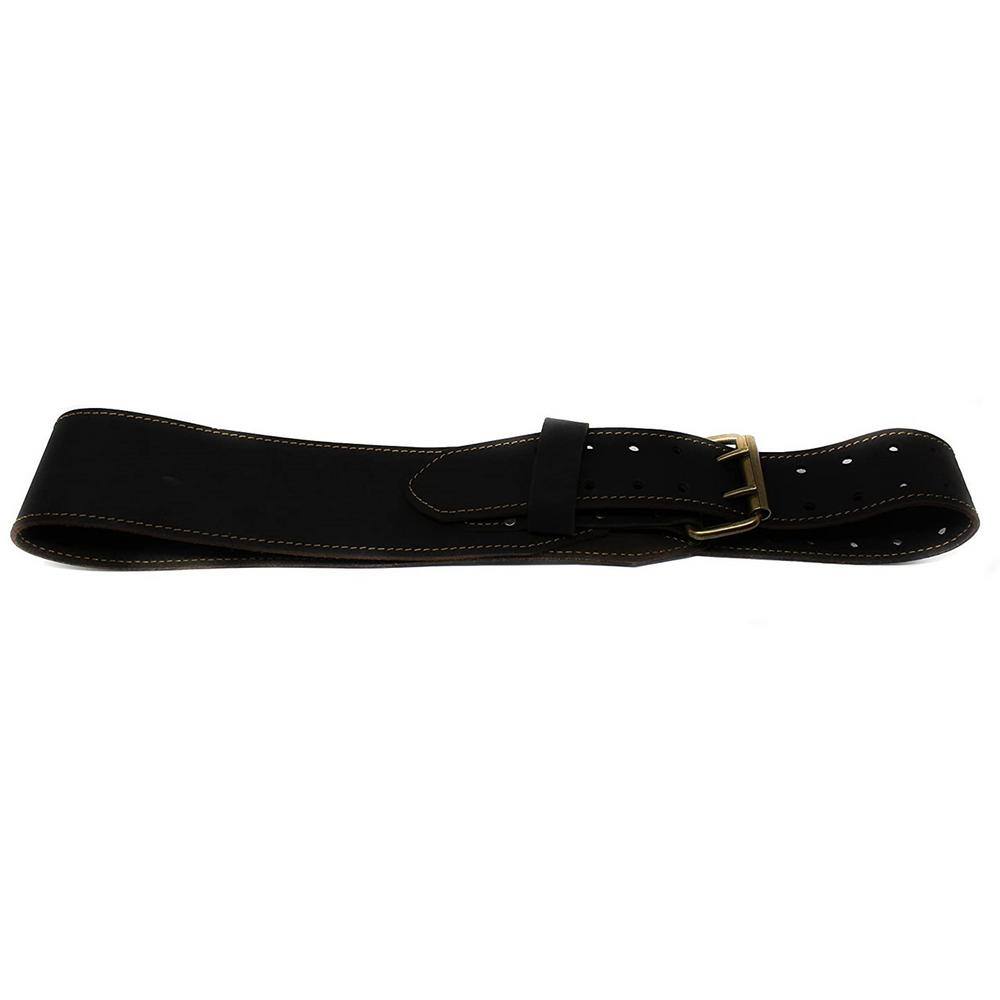 OX TOOLS Pro 3 in. Size Large Oil-Tanned Leather Tool Belt OX-P263303