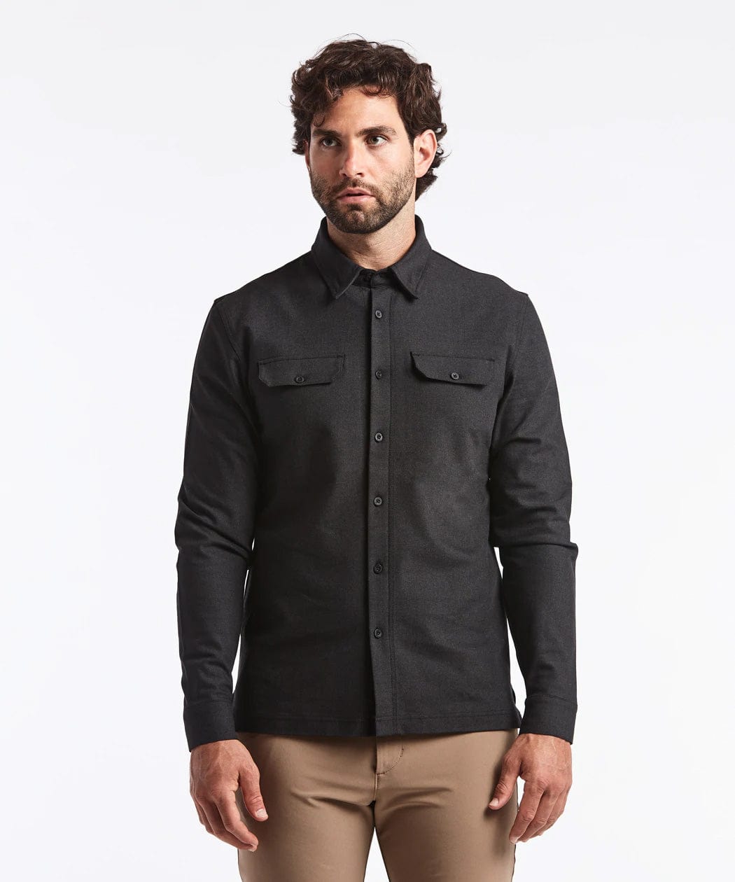 Public Rec Mens Thermal Button Down