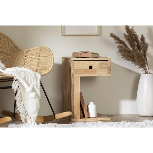 South Shore Kodali 1-Drawer End Table