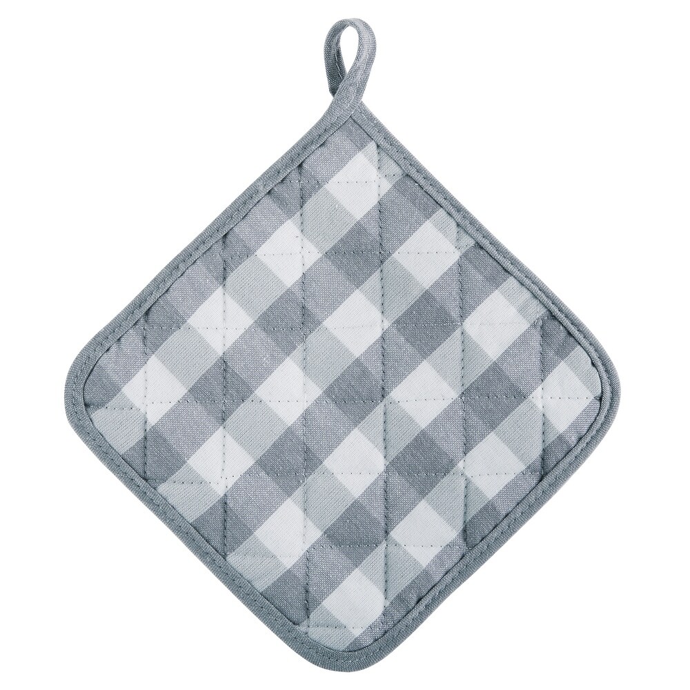 Buffalo Check Pot Holder   Set of Two   8x8