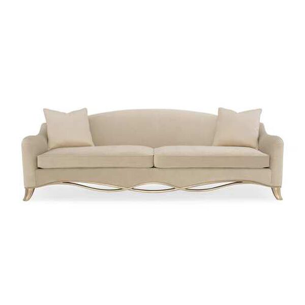 Signature Debut Gold Bullion Leaf Sofa