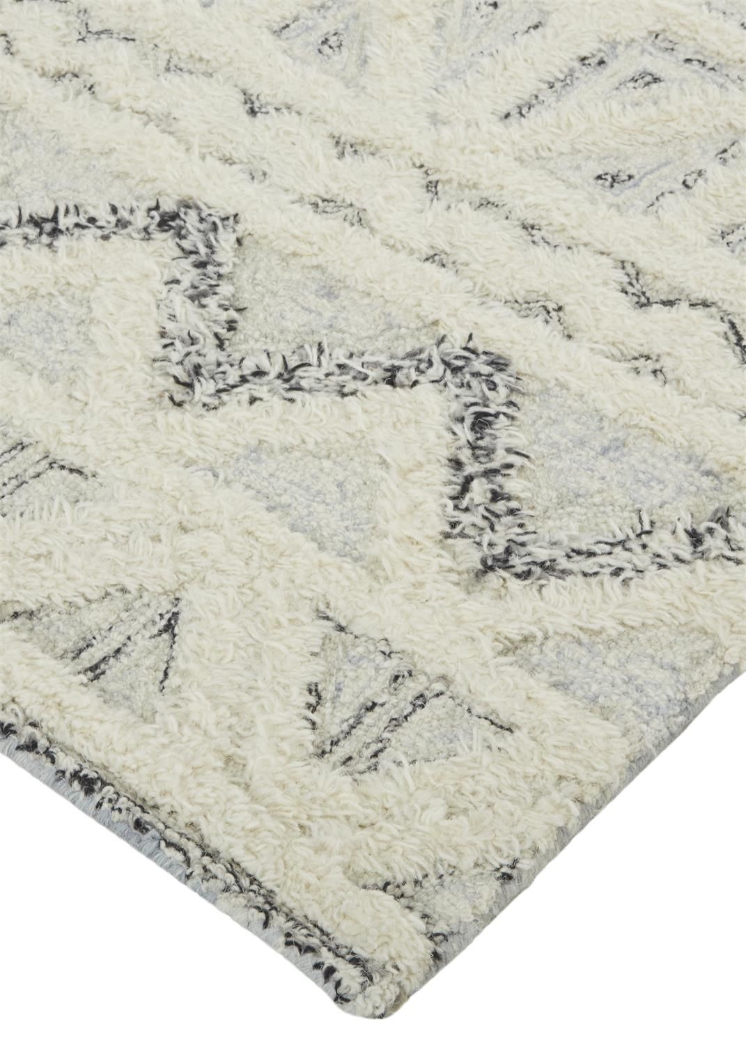 Elika Hand Tufted Ivory Rug by BD Fine