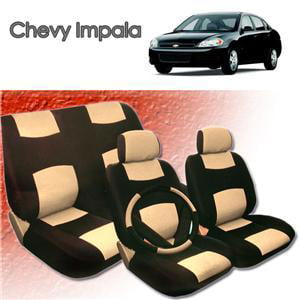 2001 2002 2003 2004 Chevy Impala Synthetic Leather Seat Cover Set ALL FEES INCLUDED!