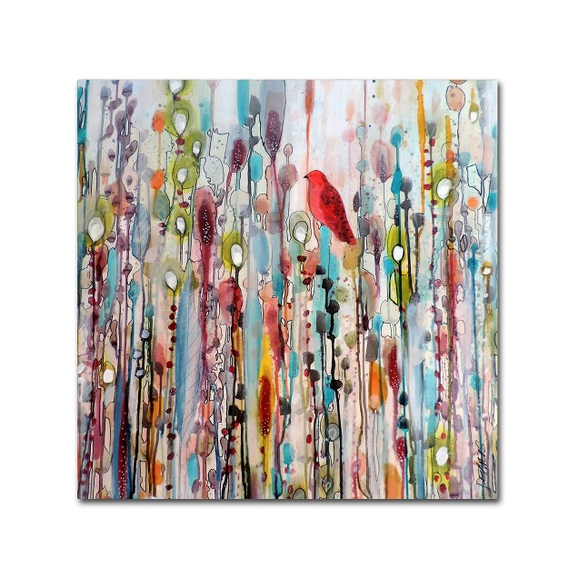 Trademark Fine Art Sylvie Demers x27 la Vie Comme Un Passage x27 Canvas Ar