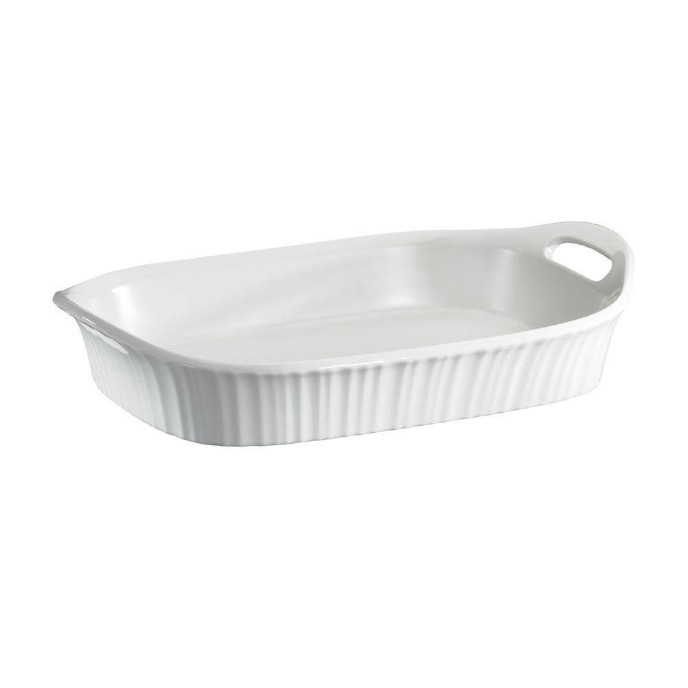 Corningware French White 3-Qt Ceramic Baker 1105936