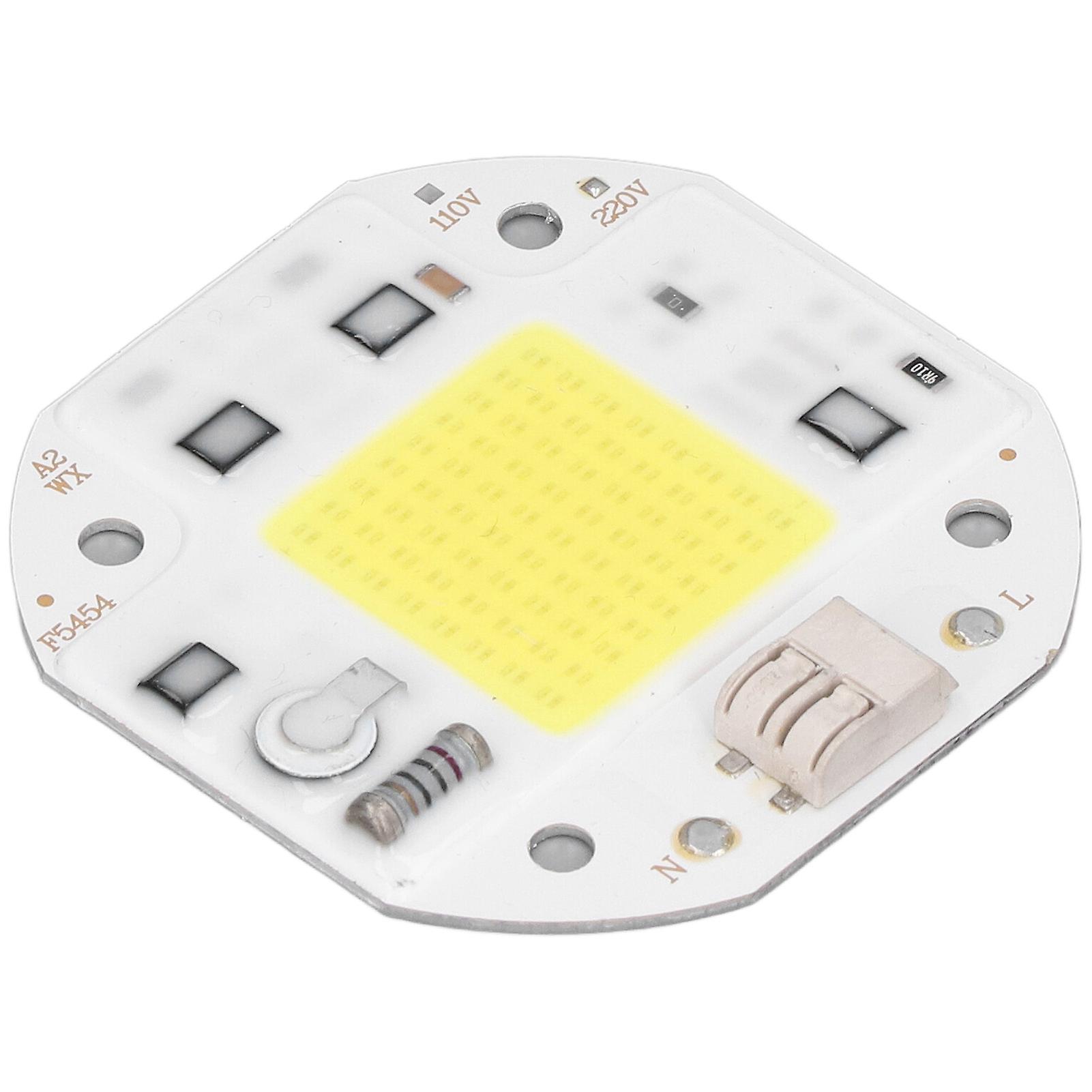 Cob Lamp Bead High Power Led Chip High Brightness Drive Free For Diy Lamp Floodlight Indoor Lighting 220v70w Cold White 5800k-6500k