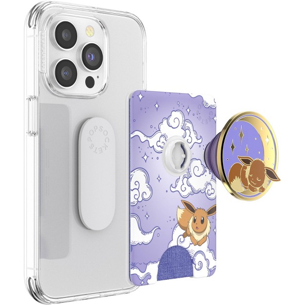 Popsockets Pokemon Popwallet amp Cell Phone Grip Celestial Eevee Foil