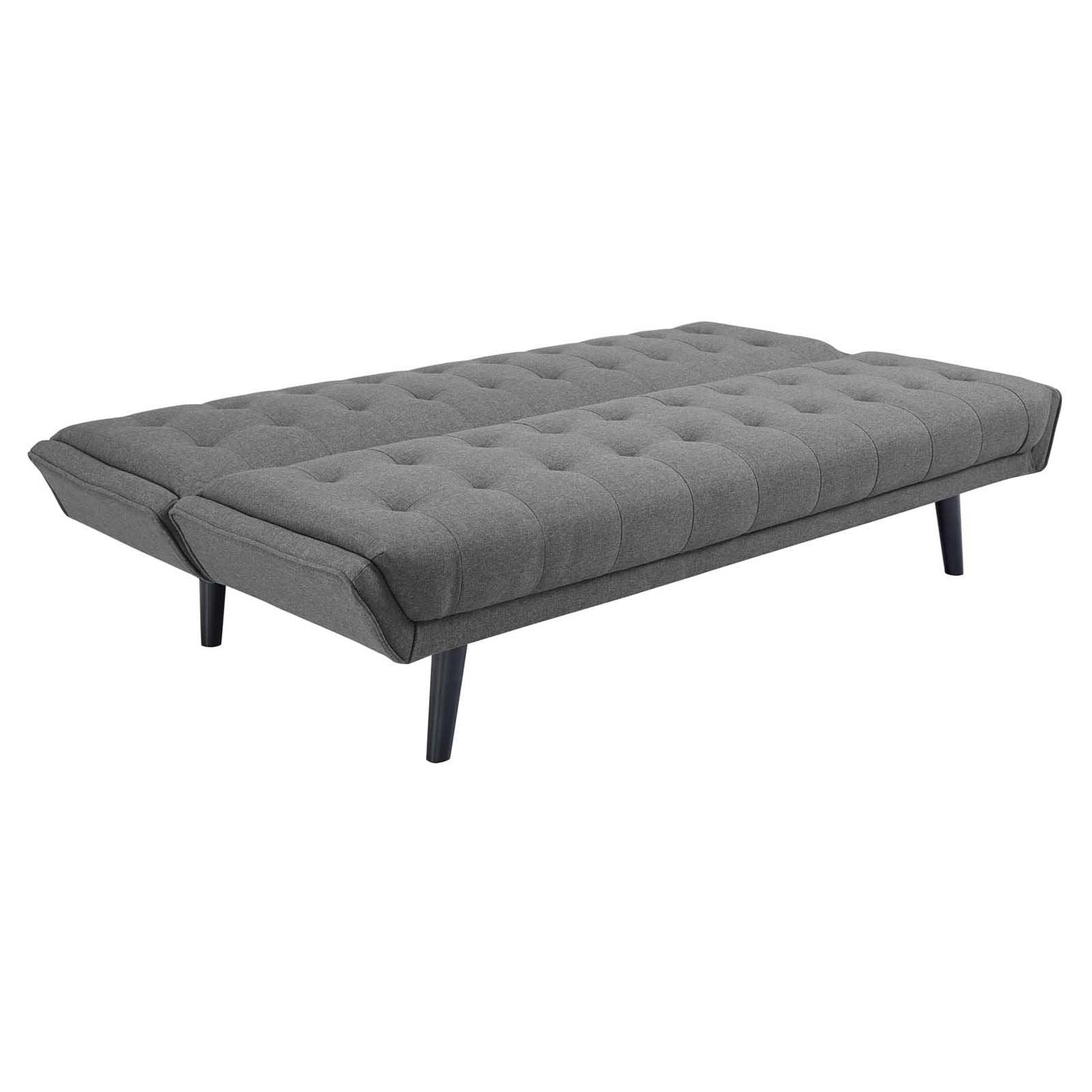 Modway Glance Tufted Convertible Fabric Sofa Bed